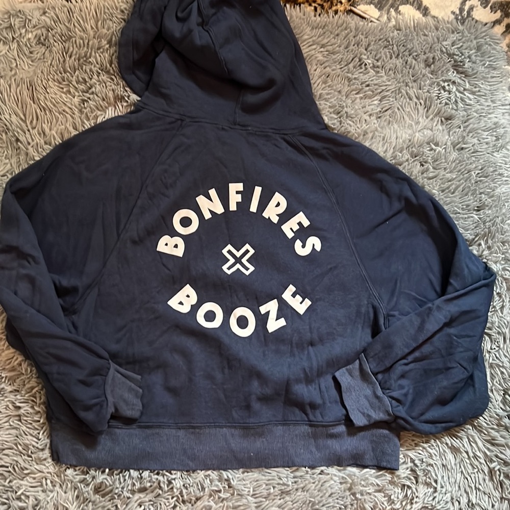 Wildfox Blue Hoodie Small